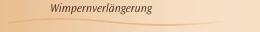 Wimpernverlängerung